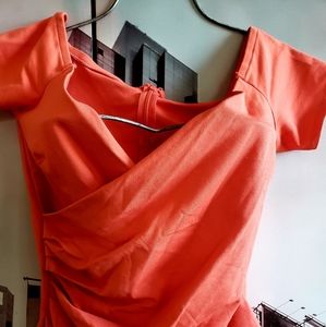 Guess salmon blouse size S